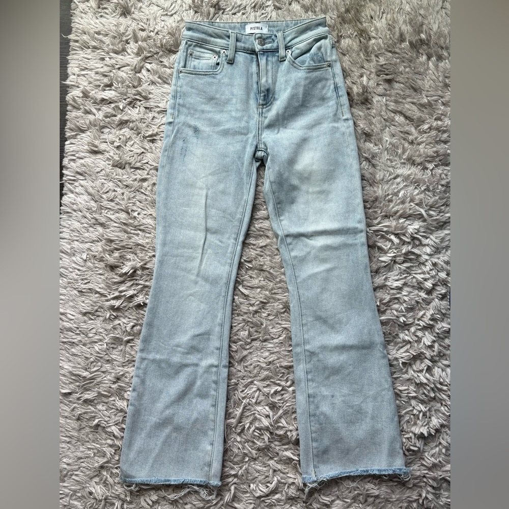 Pistola light wash jeans size 24